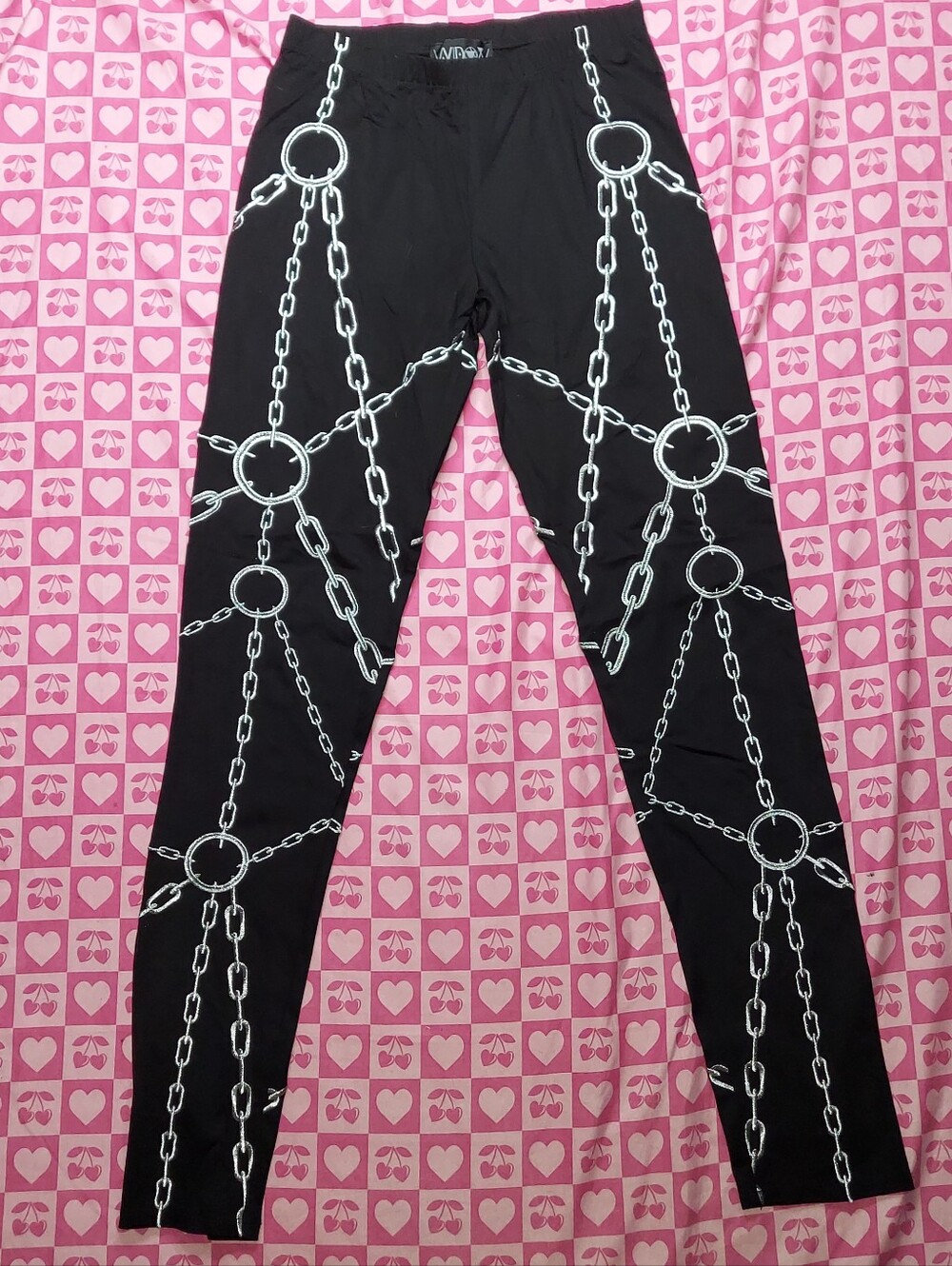 Chalice Of Chains Dolls Kill Punk Goth Leggings